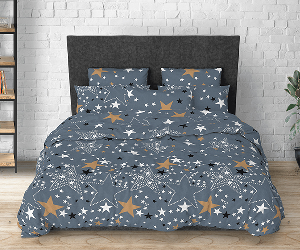 Комплект спално бельо Moon Kit, евро, Telmone Спалня и декорация